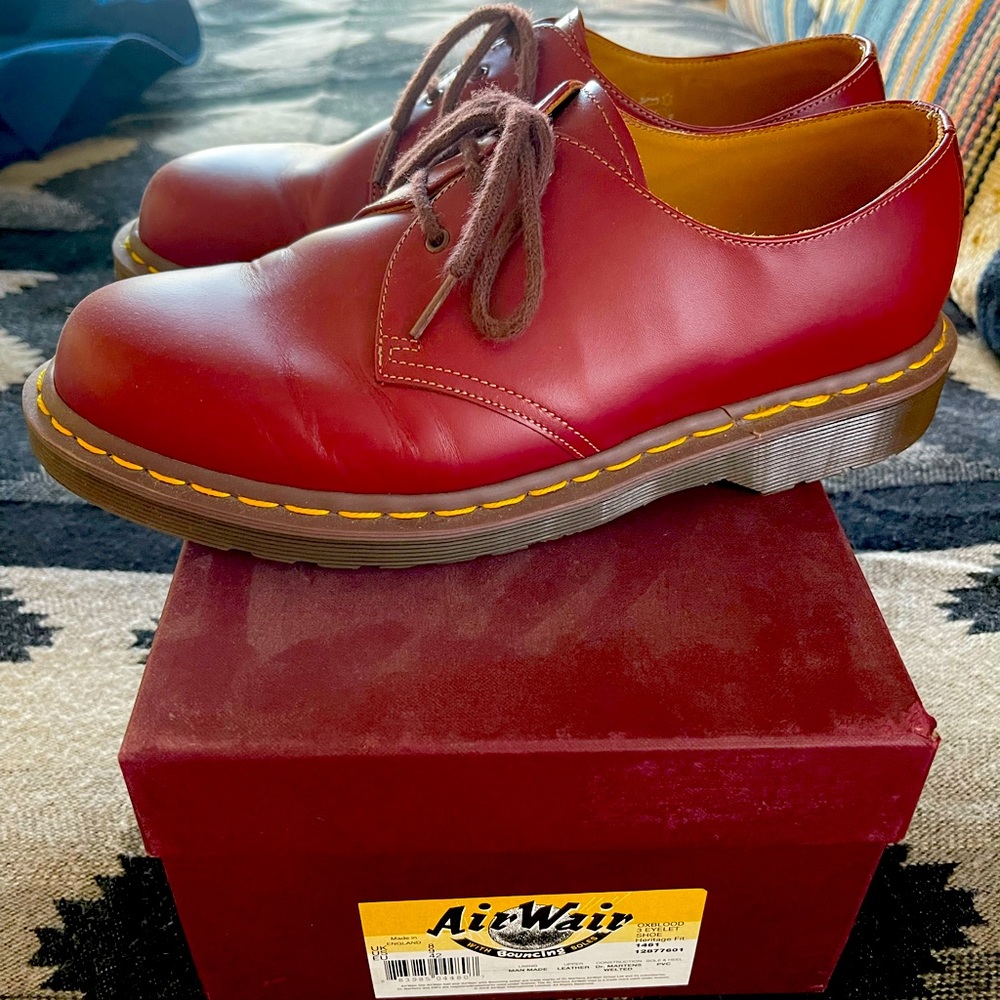 Dr. Martens Made in England Oxblood 1461